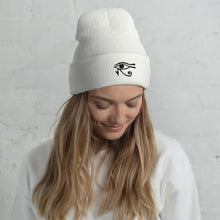 Load image into Gallery viewer, Eye of Horus Cuffed Beanie