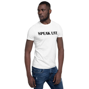 "Speak Life" Short-Sleeve Unisex T-Shirt
